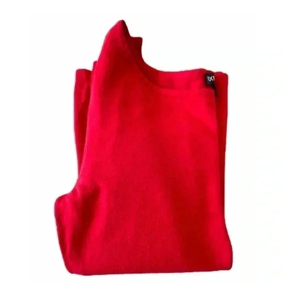 Express Round Neck Long Sleeves Lightweight Solid Minimalist Sweater SZ M #1414 - Picture 4 of 5